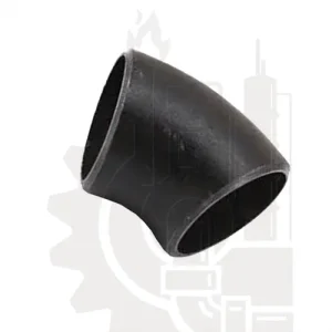 زانو 45درجه 2 اینچ رده 40 مانیسمان کربن استیل